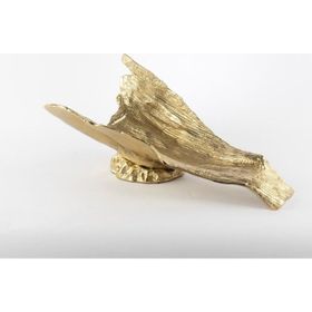 Mikasa Moor Bronz Yaprak 44x24x21 cm Dekor Obje