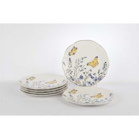 Mikasa Moor Butterfly Lovers 6lı 20 cm Pasta Tabağı