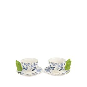 Mikasa Moor Butterfly Lovers Porselen 2'li Çay Fincan Seti