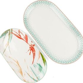 Mikasa Moor Celosia 2'li 31 x 17 cm 38 x 20 cm Oval Servis