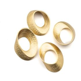 Mikasa Moor Gold 4'lü Peçete Halkası
