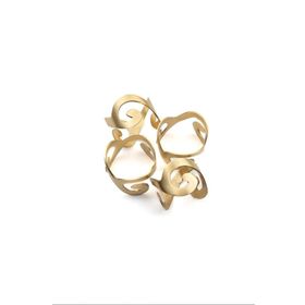 Mikasa Moor Gold 4'lü Peçete Halkası