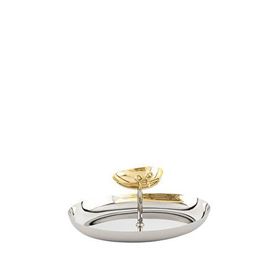 Mikasa Moor Gold Çelik 27 cm Gümüş Servis Tabağı