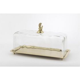 Mikasa Moor Gold Dik 35x17x20 cm Cam Kapaklı Sunumluk