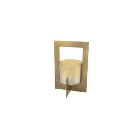 Mikasa Moor Gold Gri 21x21x32 cm Cam Mumluk