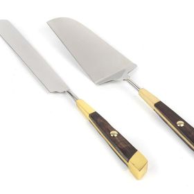 Mikasa Moor Gold Gümüş 2'li Kek Servisi
