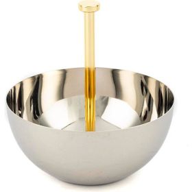 Mikasa Moor Gold Silver 15x15 cm Metal Kase