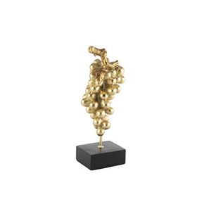 Mikasa Moor Gold Üzüm Resin Siyah Kaideli Dekoratif Obje