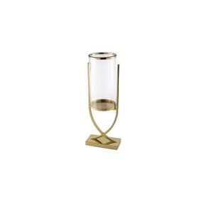 Mikasa Moor Gold X Ayaklı Metal Cam16x21x58 cm Mumluk