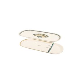 Mikasa Moor Grace 2'li 42 cm + 34 cm Oval Servis Tabağı