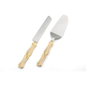 Mikasa Moor Gümüş Gold 2'li Kek Servis Seti