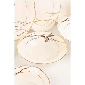 Mikasa Moor Harmony Gold 74 Parça 12 Kişilik Yemek Takımı