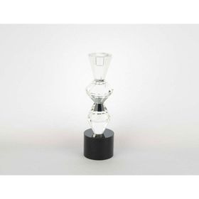 Mikasa Moor Kristal 27x8 cm Şeffaf Şamdan