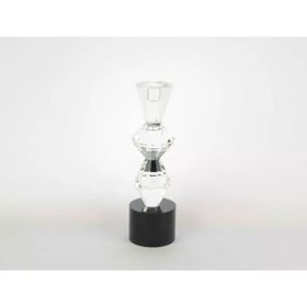 Mikasa Moor Kristal 27x8 cm Şeffaf Şamdan
