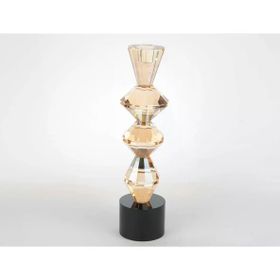 Mikasa Moor Kristal 33x8 cm Şampanya Mumluk