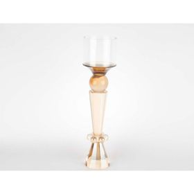 Mikasa Moor Kristal 41x10 cm Şampanya Mumluk