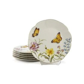 Mikasa Moor Mariposa 21 cm 6'lı Pasta Tabağı