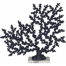 Mikasa Moor Mavi Mercan Resin 48x16x44 cm Obje