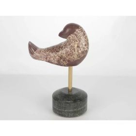 Mikasa Moor Mermer Metal Çubuk Kuş 14x22 cm Obje
