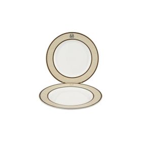 Mikasa Moor Micasa Desenli 2'li 27 cm Servis Tabağı Seti