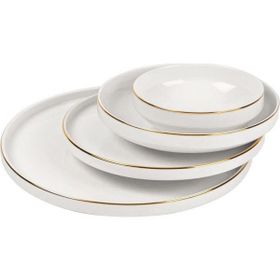 Mikasa Moor Modern Gold 24 Parça 6 Kişilik Yemek Takımı