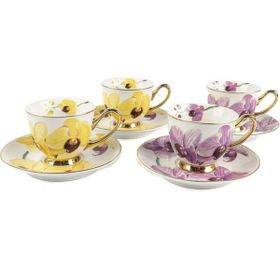 Mikasa Moor New Bloom Renkli Kahve Fincanı Seti