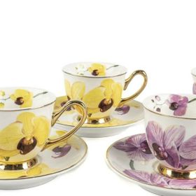 Mikasa Moor New Bloom Renkli Kahve Fincanı Seti