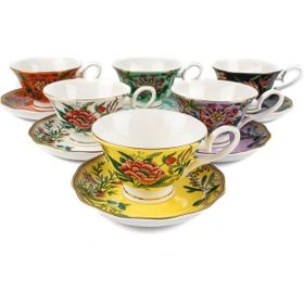 Mikasa Moor Renkli Kahve Bloom Fincanı Seti