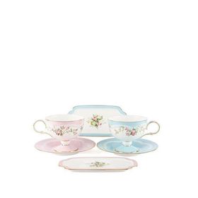 Mikasa Moor Rose Charm Porselen 6 Parça 2 Kişilik Çay Fincanı Seti
