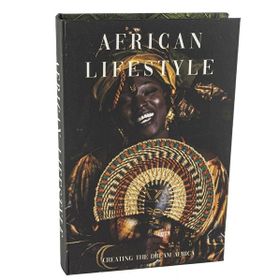 Mikasa Moor Siyah African Life 30x20x5 cm Kitap Kutu