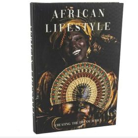 Mikasa Moor Siyah African Life 35x24x3 cm Kitap Kutu