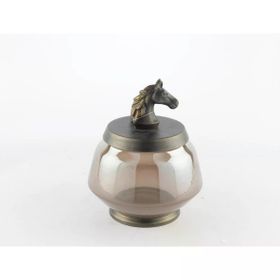 Mikasa Moor Smoke Cam At Kapaklı 22x18 cm Mumluk