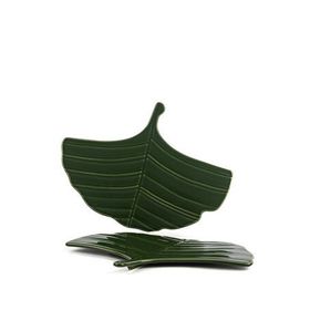 Mikasa Moor Tropical Porselen26x20 cm Yeşil 2'li Tabak Seti