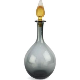 Mikasa Moor Virella Yeşil Cam 21x52 cm Kapaklı Vazo