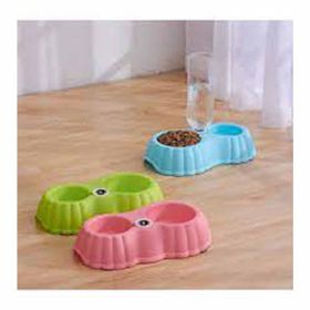 Mikopet Small Pembe Kedi Köpek Mama Su Kabı