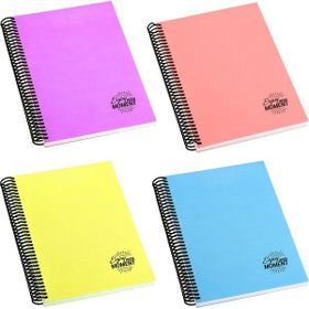 Mikro 1724CPK Cool Pastel 17x24 120 Yaprak Kareli Defter