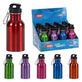 Mikro 2837 Fuşya 400 ml Çelik Matara