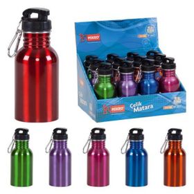 Mikro 2837 Fuşya 400 ml Çelik Matara