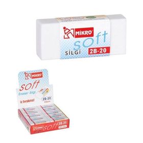 Mikro 2B-20Y 20'li Silgi