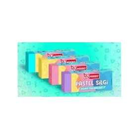 Mikro 2B-24P 24'lü Pastel Renk Nano Silgi