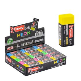 Mikro 2B-30N Soft Neon 30 Lu Silgi