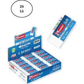 Mikro 2B24TR Soft Beyaz 24'lü Silgi