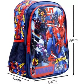 Mikro 48121 Spiderman Hawk Wonder İlkokul Çantası