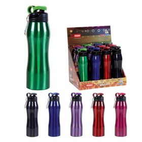 Mikro 750 ml mt 2628-12 Renkli Çelik Matara