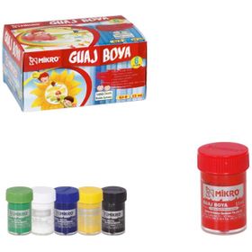 Mikro GJ-06 6'Lı Guaj Boya