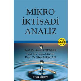 MIKRO İKTİSADİ ANALIZ - ŞAHABETTİN YİĞİTBAŞ