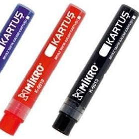 Mikro K 6019 Kırmızı Beyaz Tahta Kalem Kartuşu