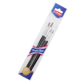 Mikro MFSET4 3'lü Yağlıboya Fırçası