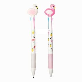 Mikro MK-102 Flamingo 3 Renk Tükenmez Kalem