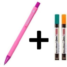 Mikro MP-620 1.3 mm Kalem Ucu 2 Adet Pembe Versatil Kalem Seti